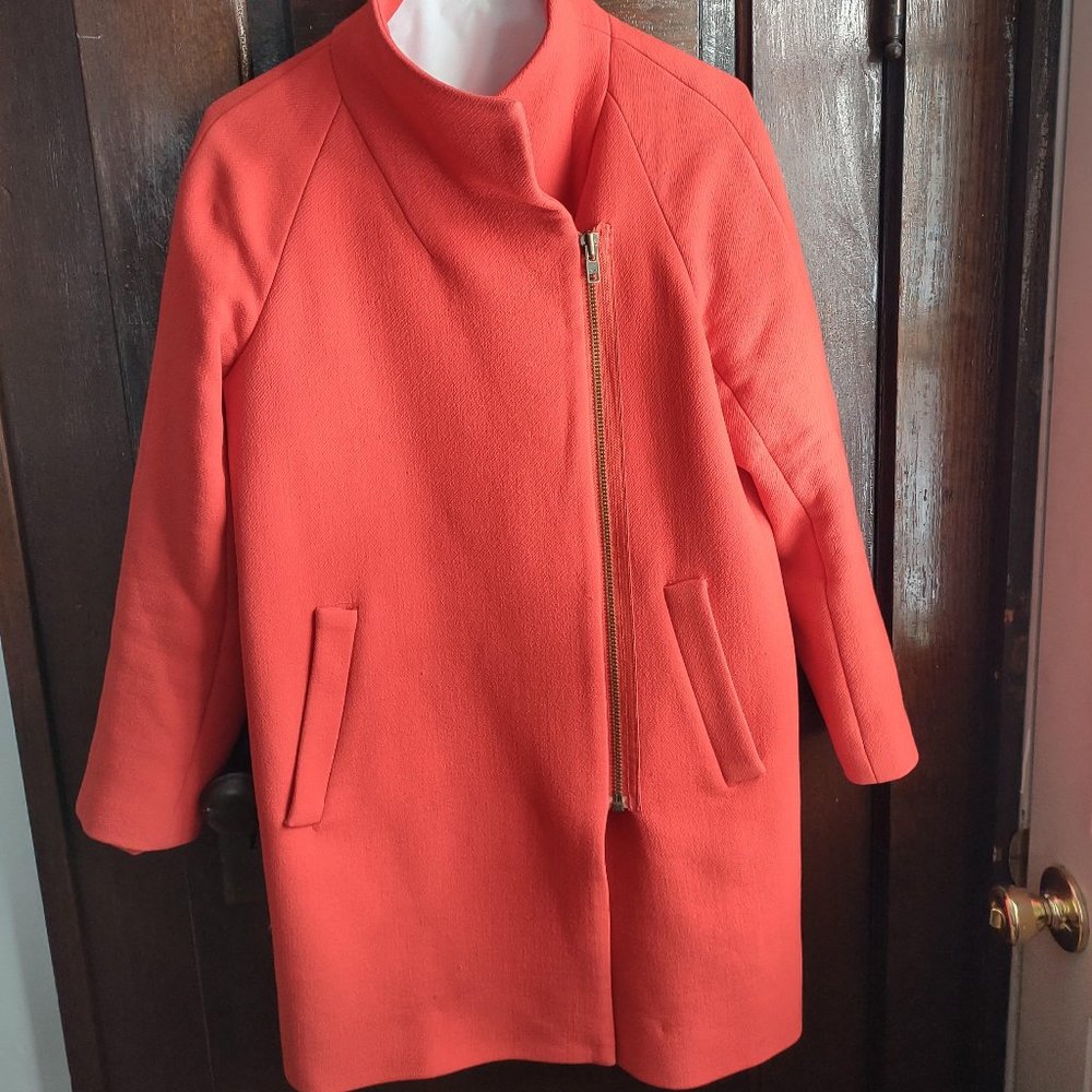 J Crew Nello Gori Stadium Wool Cocoon Coat